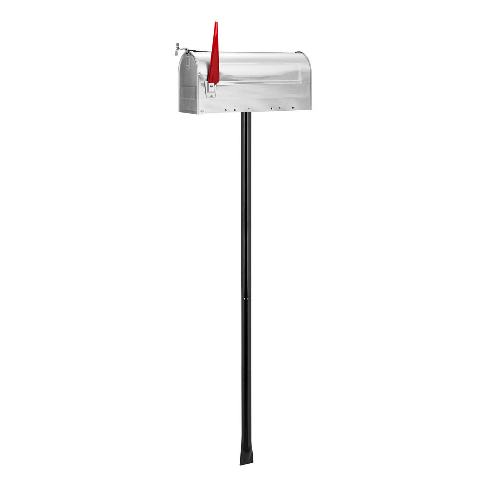 BURG WÄCHTER GA-Pfosten,für Mailbox 893 S,Stahl schwarz lackiert,Ø30mm,H1500mm Produktbild img2 L