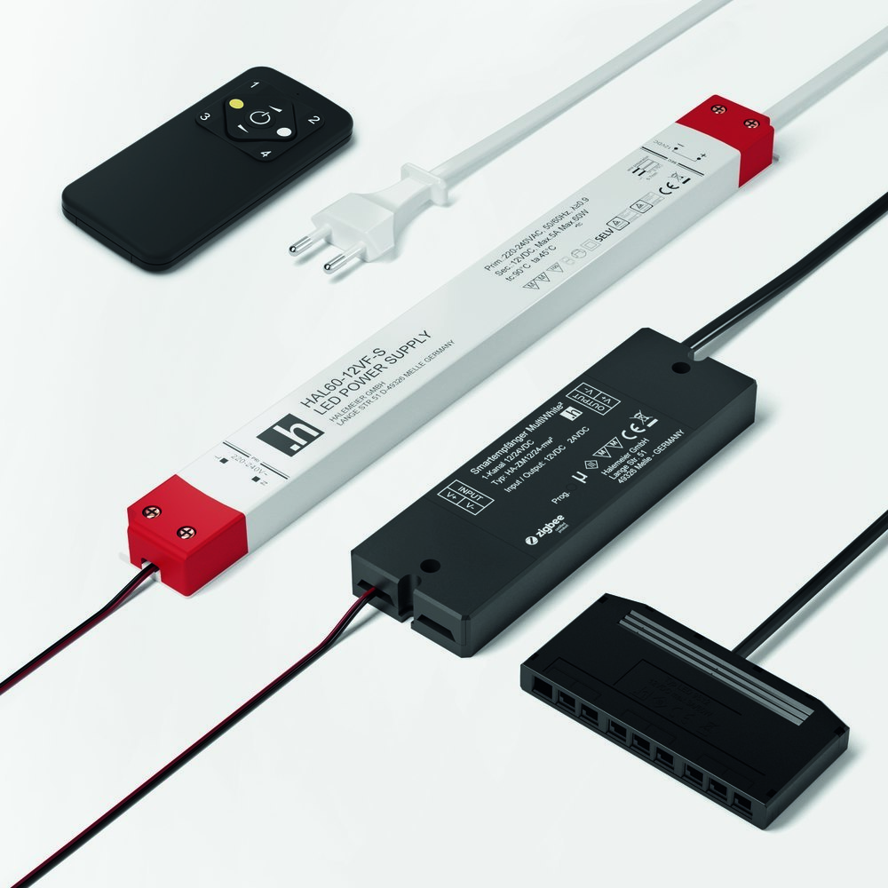 Halemeier LED-Leuchten-Funkschalt.set,S-Mitter Basic MultiWhite Smart Plus,60W,12V DC,0,3W Produktbild img3 L