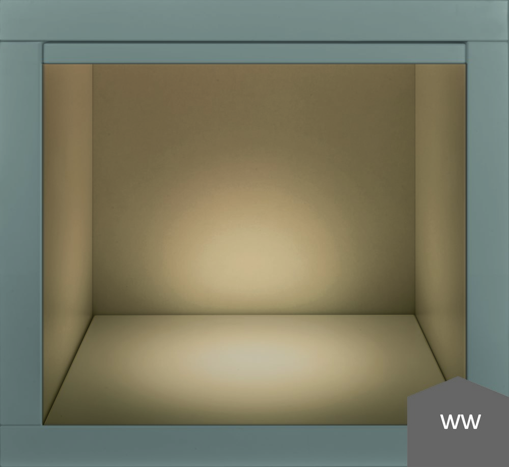 Halemeier Möbel-LED Spot-Leuchten, MiniSpot, warmweiß, edelstahloptik Produktbild img6 L
