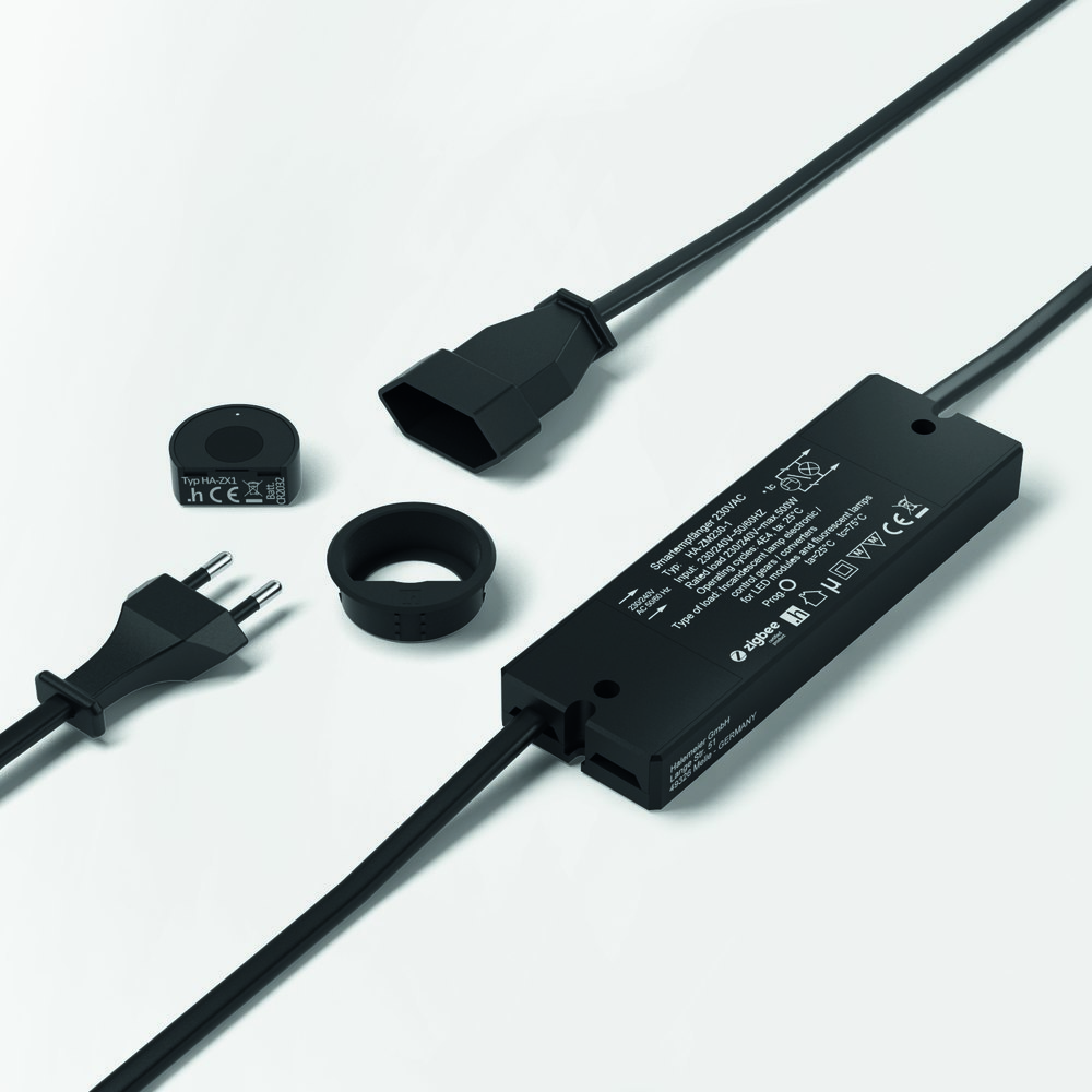 Halemeier Licht-Funkschalterset, mit Euroflachstecker, X-Mitter Smart Produktbild img1 L