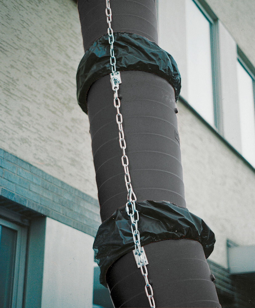 müba Staubschutzhülle für Schuttrohrelem ent Produktbild img2 L