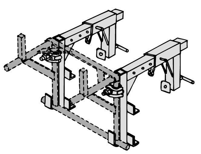 müba Brüstungshalter für Trägergestell Produktbild img2 L