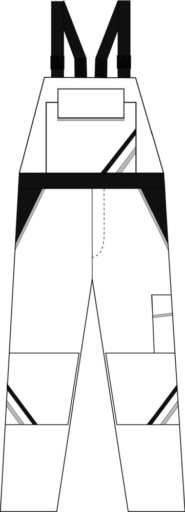 PLANAM Latzhose Highline 2330 Produktbild img34 L
