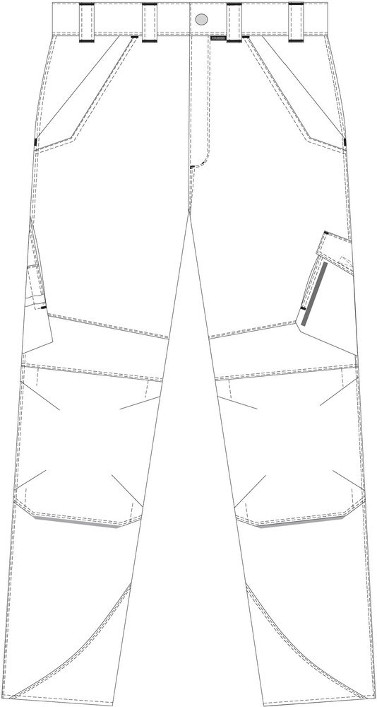 PLANAM Bundhose Norit 6400 Produktbild img6 L