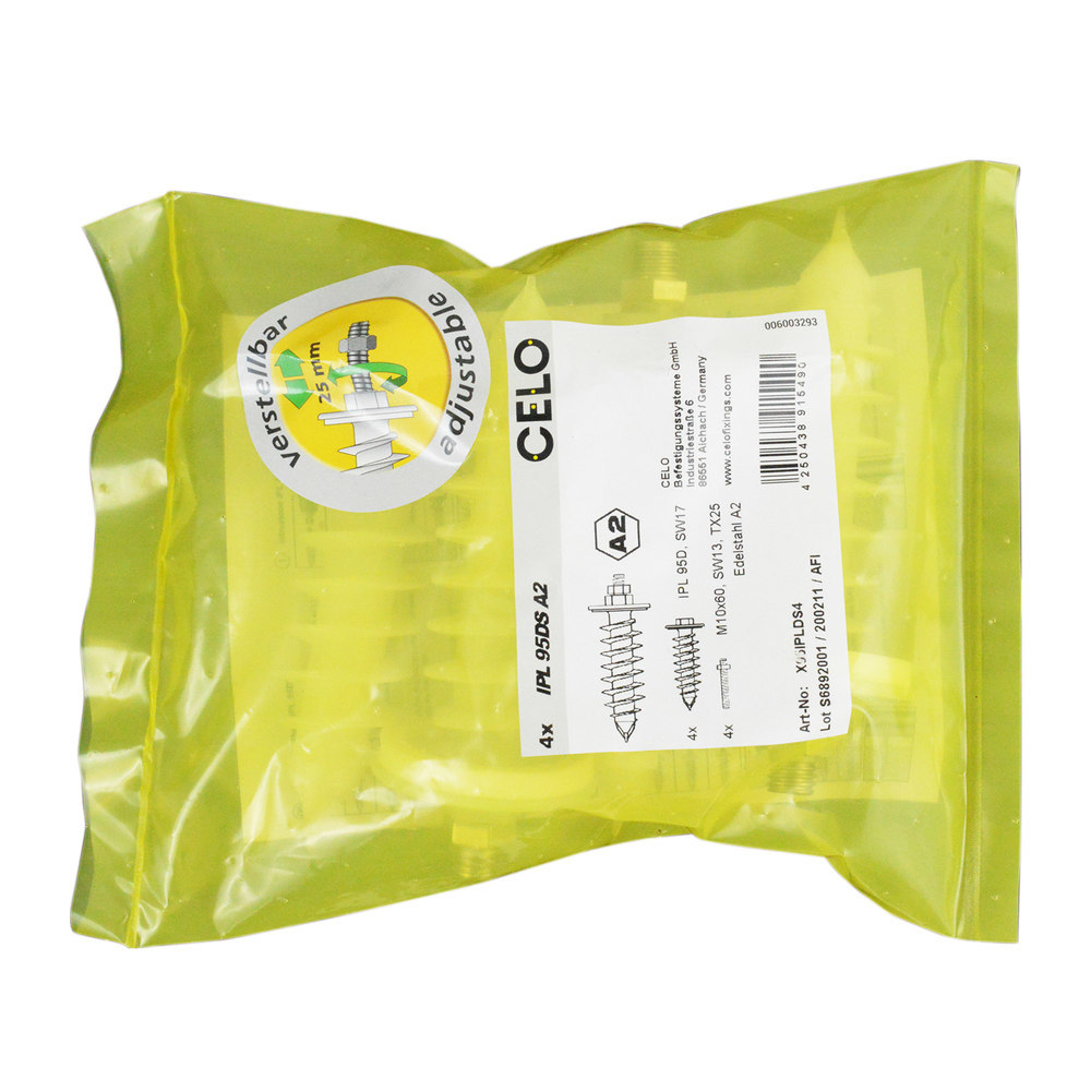 APOLO CELO Isolationsdübel IPL 95DS inkl. M8 Gewindestift Produktbild img8 L