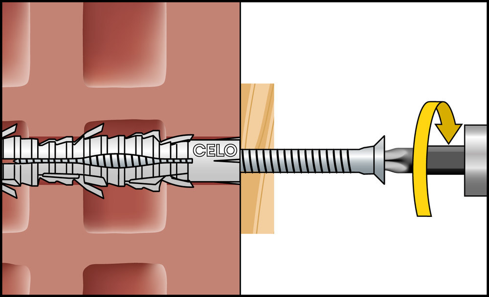 APOLO Langer Normaldübel FL 8-120 Produktbild img4 L