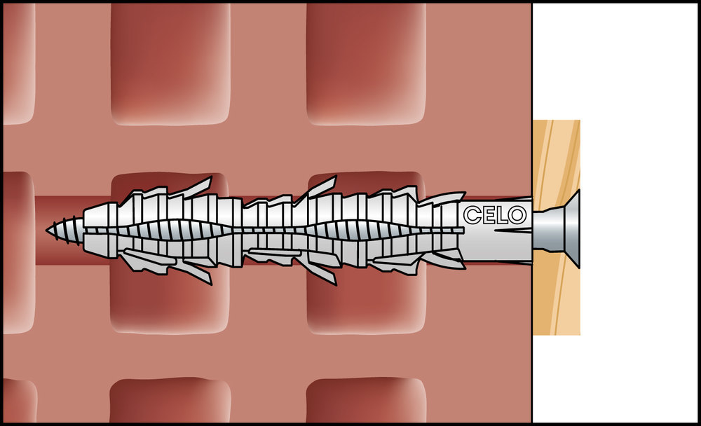 APOLO Langer Normaldübel FL 8-120 Produktbild img5 L