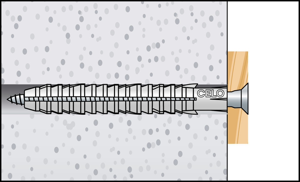 APOLO Langer Normaldübel FL 8-120 Produktbild img6 L