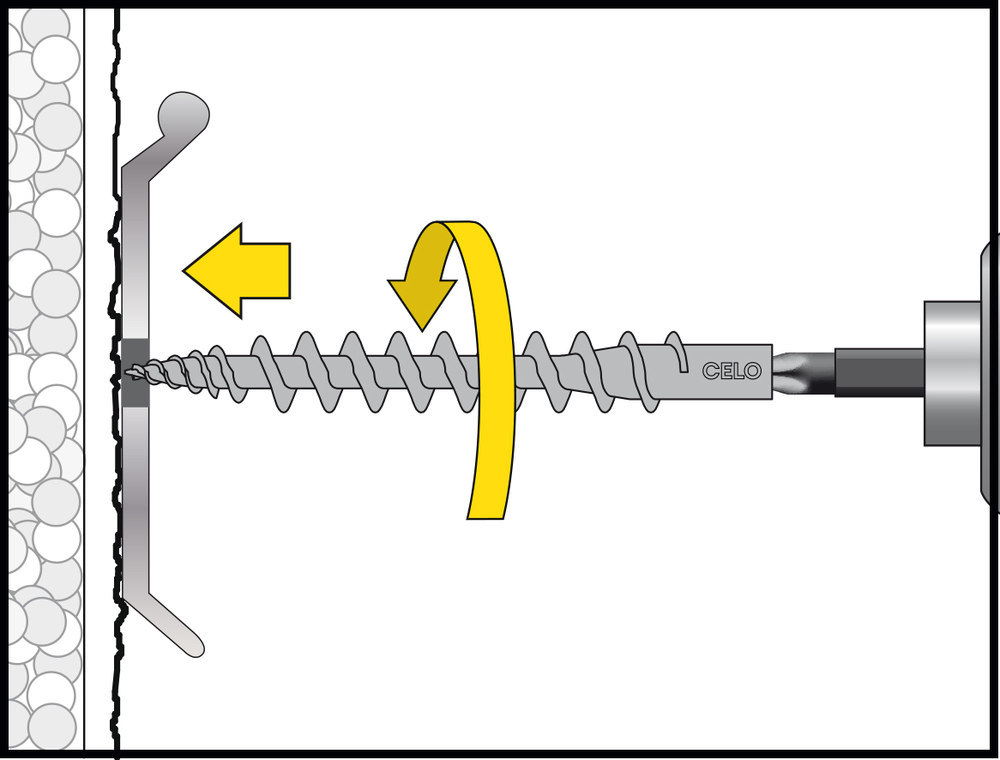 CELO Isolierplatten- schraubd.IPSD 80 telegrau Produktbild img2 L