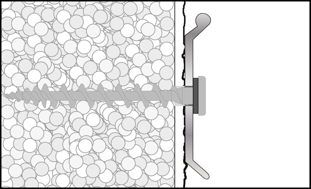 APOLO CELO Isolierplattenschraube IPS 80 Anthrazit Produktbild img4 L