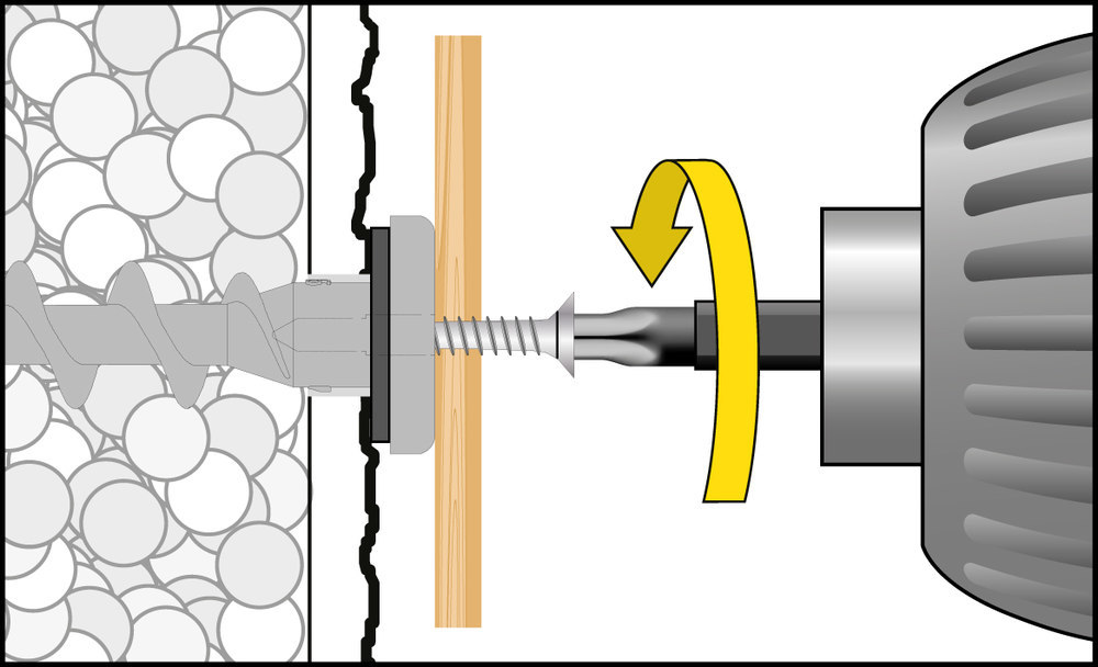 APOLO CELO Isolierplattenschraube IPS 80 Anthrazit Produktbild img6 L