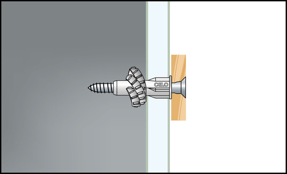 APOLO Mehrzweckdübel mit Kragen MZK 6 Produktbild img7 L