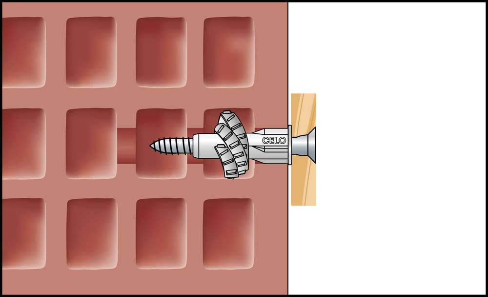 APOLO Mehrzweckdübel mit Kragen MZK 6 Produktbild img9 L