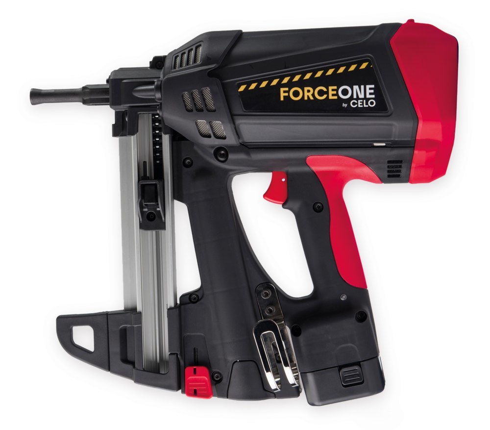 CELO Gasnagler FORCE ONE mit Magazin für 20 Nägeln im Koffer Produktbild img2 L