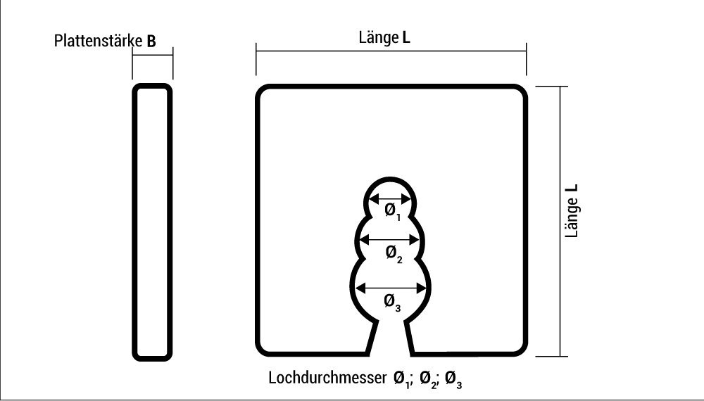 CELO Distanzplatte DP 5, gelb Produktbild img9 L