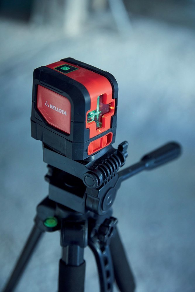 BELLOTA Laser Magnethalter 100mm Höhenve rstellung, Gewinde Bellota Produktbild img2 L