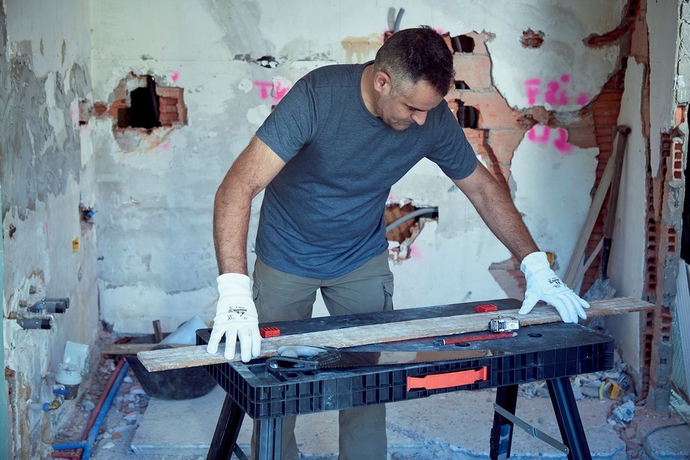 BELLOTA Werkbank, faltbar 150kg, 3 Höhen 52-66-80cm Bellota Produktbild img2 L