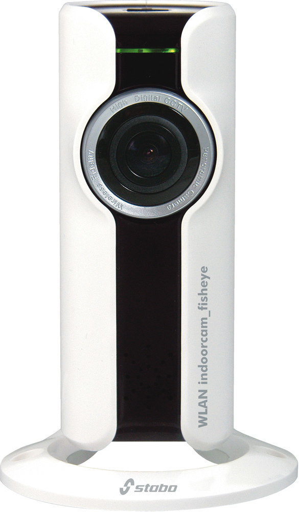 stabo multifon FunkFarb-Videoüberwachung WLAN Indoorcam HD 180° Produktbild img1 L