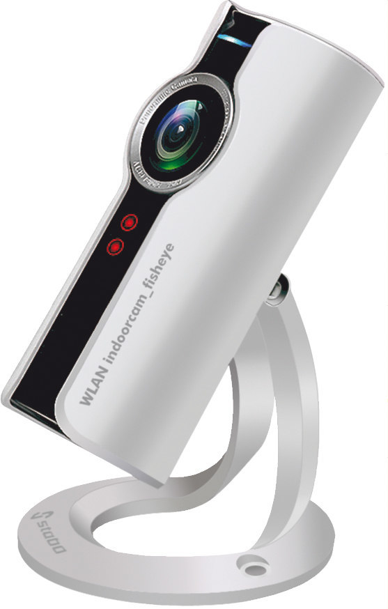 stabo multifon FunkFarb-Videoüberwachung WLAN Indoorcam HD 180° Produktbild img3 L