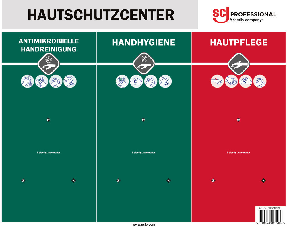 Stoko SCJP Hand Hygiene Center Hautschutztafel Produktbild img1 L
