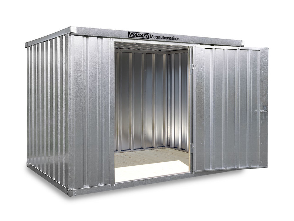 Neutral Materialcontainer MC 1300 verzinkt, zerl egt, 3,00 m Produktbild img2 L