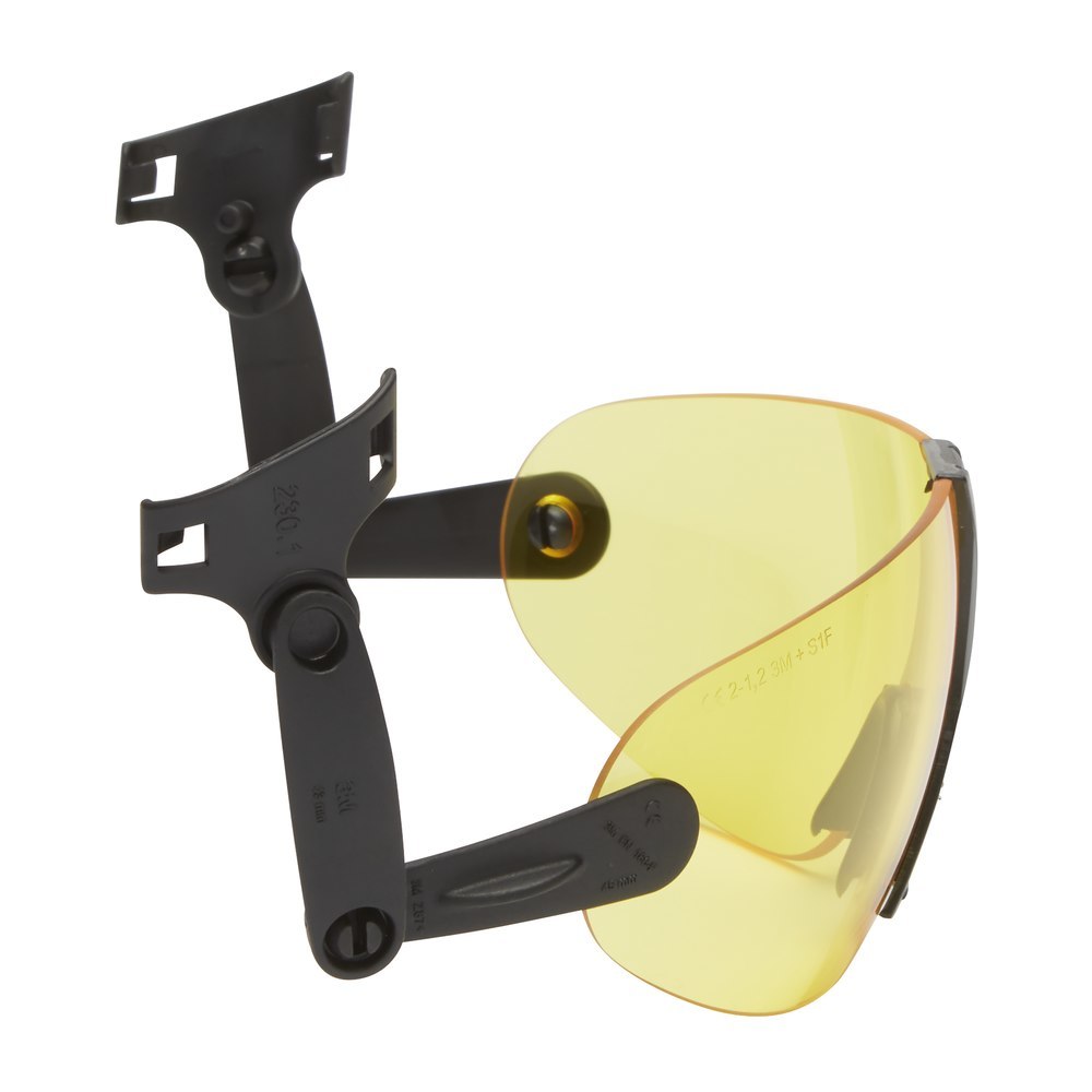 3M Integr. Schutzbrille V9A gelb getönt Produktbild img2 L