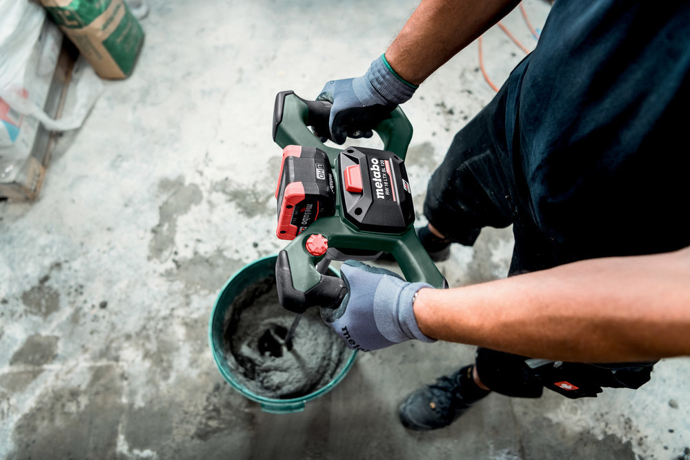 metabo Akku-Ruehrwerk RW 18 LTX BL 120 ohne Akku ohne Ladegerät Karton Produktbild img4 L