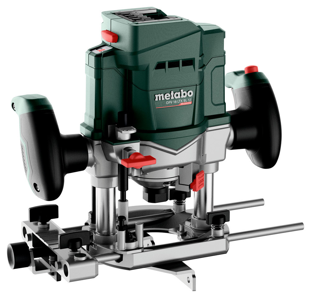 metabo Akku-Oberfraese OFV 18 LTX BL 12 ohne Akku ohne Ladegerät metaBOX Produktbild img1 L