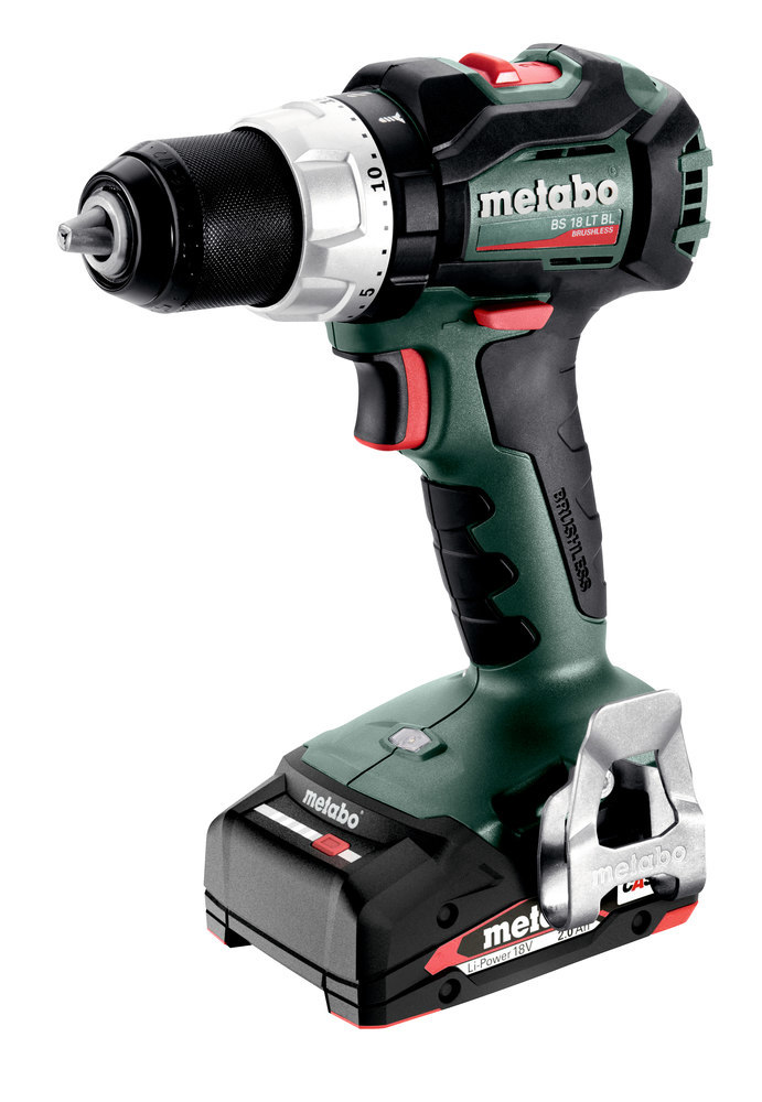 metabo Akku-Bohrschrauber BS 18 LT BL SE, 2 Akkus, metaBOX Produktbild img3 L
