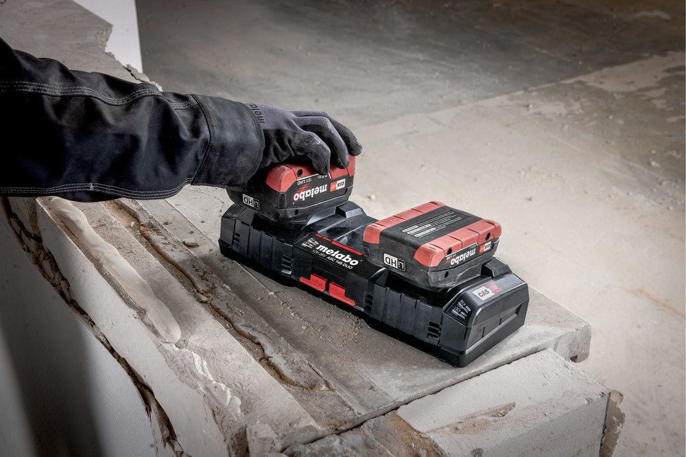 metabo Doppel-Schnellladegerät ASC 145 DUO , 12-36 V, "AIR COOLED", EU (627495000) Produktbild img3 L