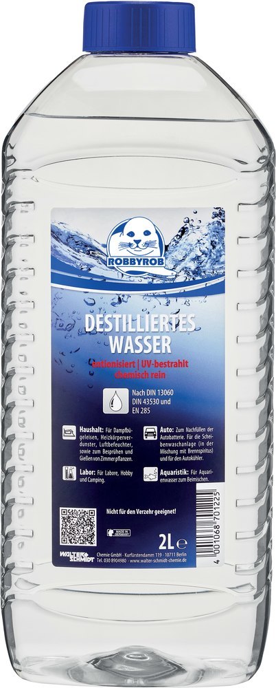 Robbyrob Destilliertes Wasser (Strecke) Produktbild img1 L