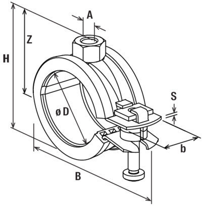 fischer Kunststoffrohrschelle FKS, Kunststoff Produktbild img3 L