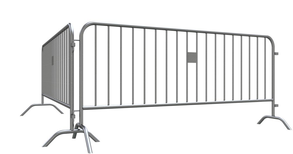 Schake Absperrgitter transportabel Stahlrohr feuerverzinkt Produktbild img2 L