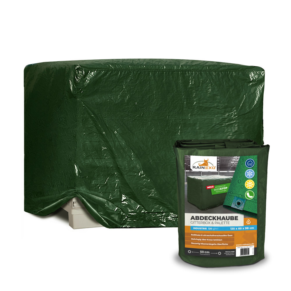 RAINEXO Abdeckhaube - Gitterbox Grün Produktbild img1 L