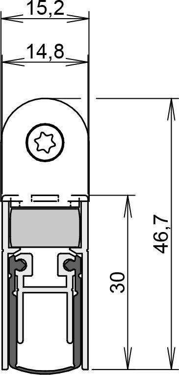 ATHMER Türdichtung Schall-Ex DUO L-15 WS,1.083mm Produktbild img5 L