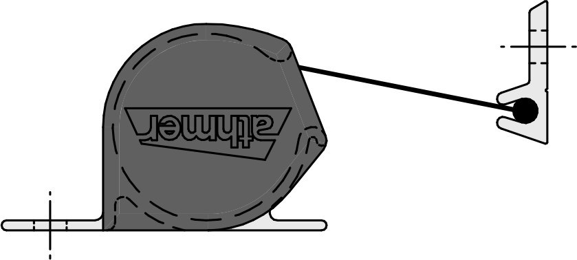 ATHMER Fingerschutz NR-25,1.925mm,F1,Rollo schwarz Produktbild img5 L