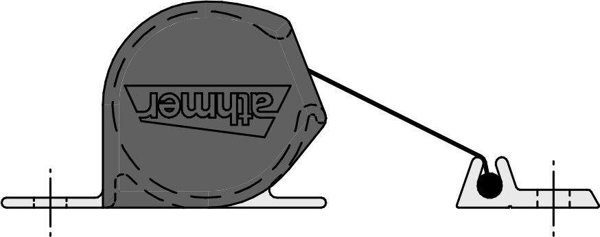 ATHMER Fingerschutz NR-25,1.925mm,F1,Rollo schwarz Produktbild img7 L