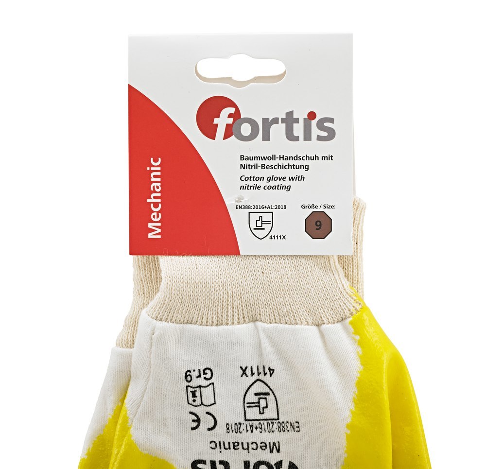 fortis Handschuh Mechanic Produktbild img2 L