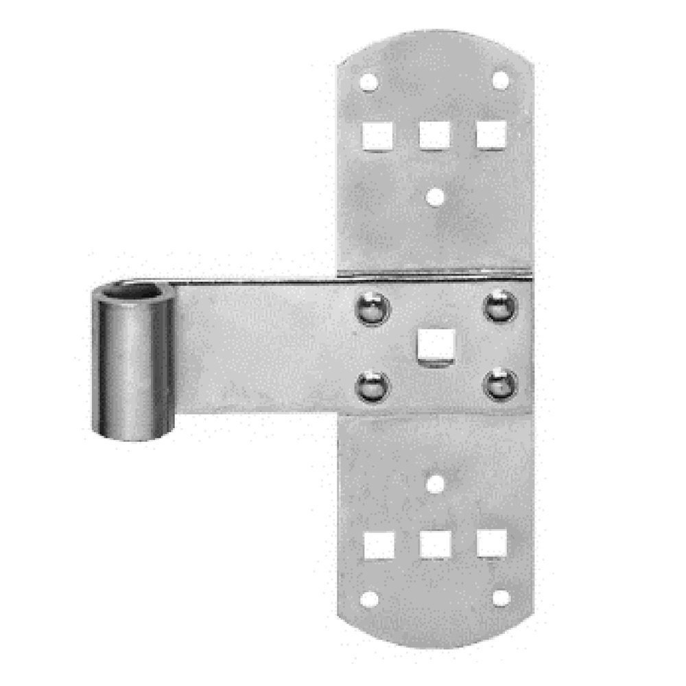 POLLMANN Kreuzbd., 50,m. aufgeniet. Rolle, Dorn13mm,160mm,Eisen, galvanisch hell verzinkt Produktbild img1 L