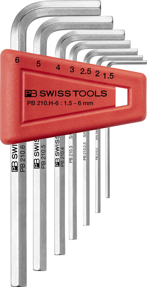 PB Winkelschraubendreher- Satz 210.H-6 Produktbild img1 L