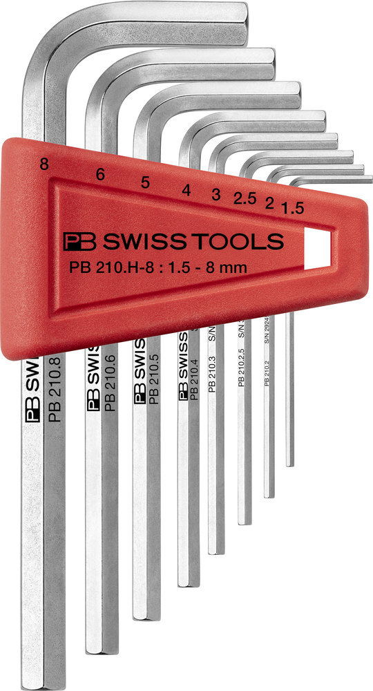 PB Winkelschraubendreher- Satz 210.H-8 Produktbild img1 L