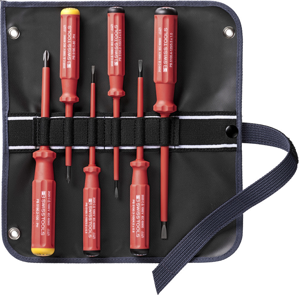 PB Wechselklingen-Satz VDE 5542.SU GY Classic Swiss Tools Produktbild img1 L