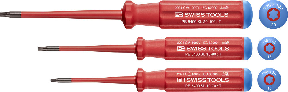 PB Schraubendreher-Satz VDE 5549.SL Classic Swiss Tools Produktbild img1 L