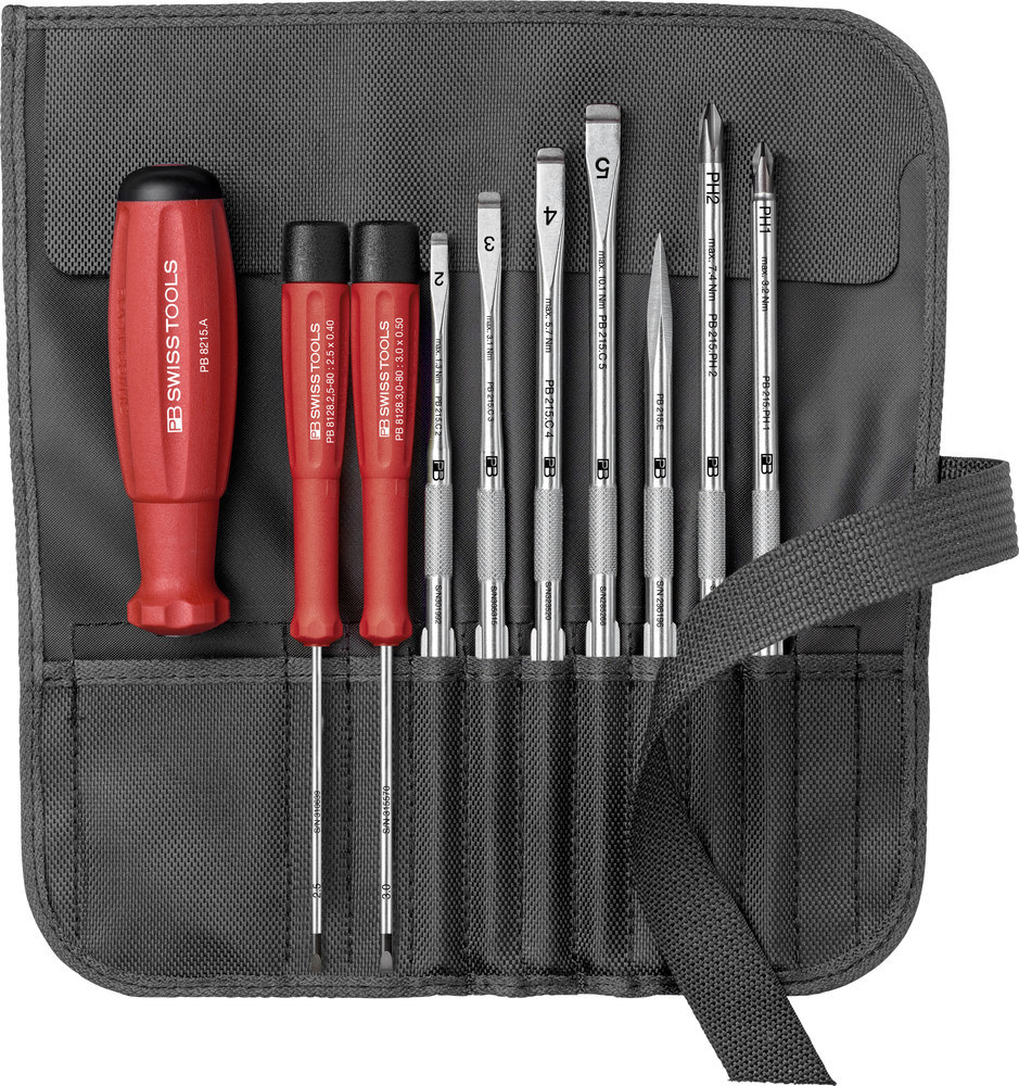 PB Wechselklingen-Satz 8218.BK SwissGrip Swiss Tools Produktbild img1 L