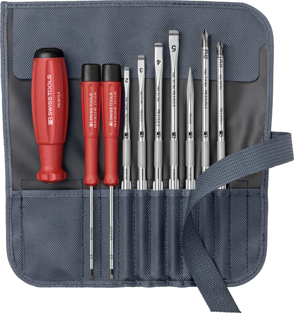 PB Wechselklingen-Satz 8218.GY SwissGrip Swiss Tools Produktbild img1 L