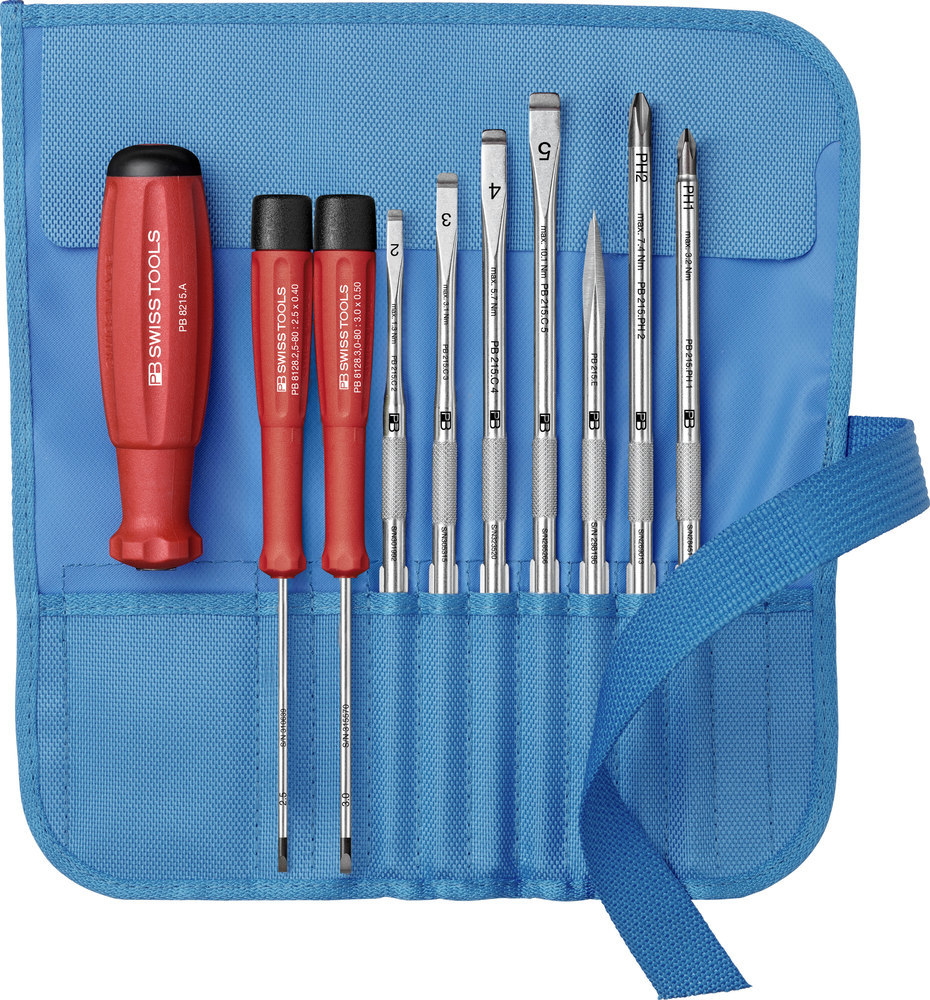 PB Wechselklingen-Satz 8218.TU SwissGrip Swiss Tools Produktbild img1 L
