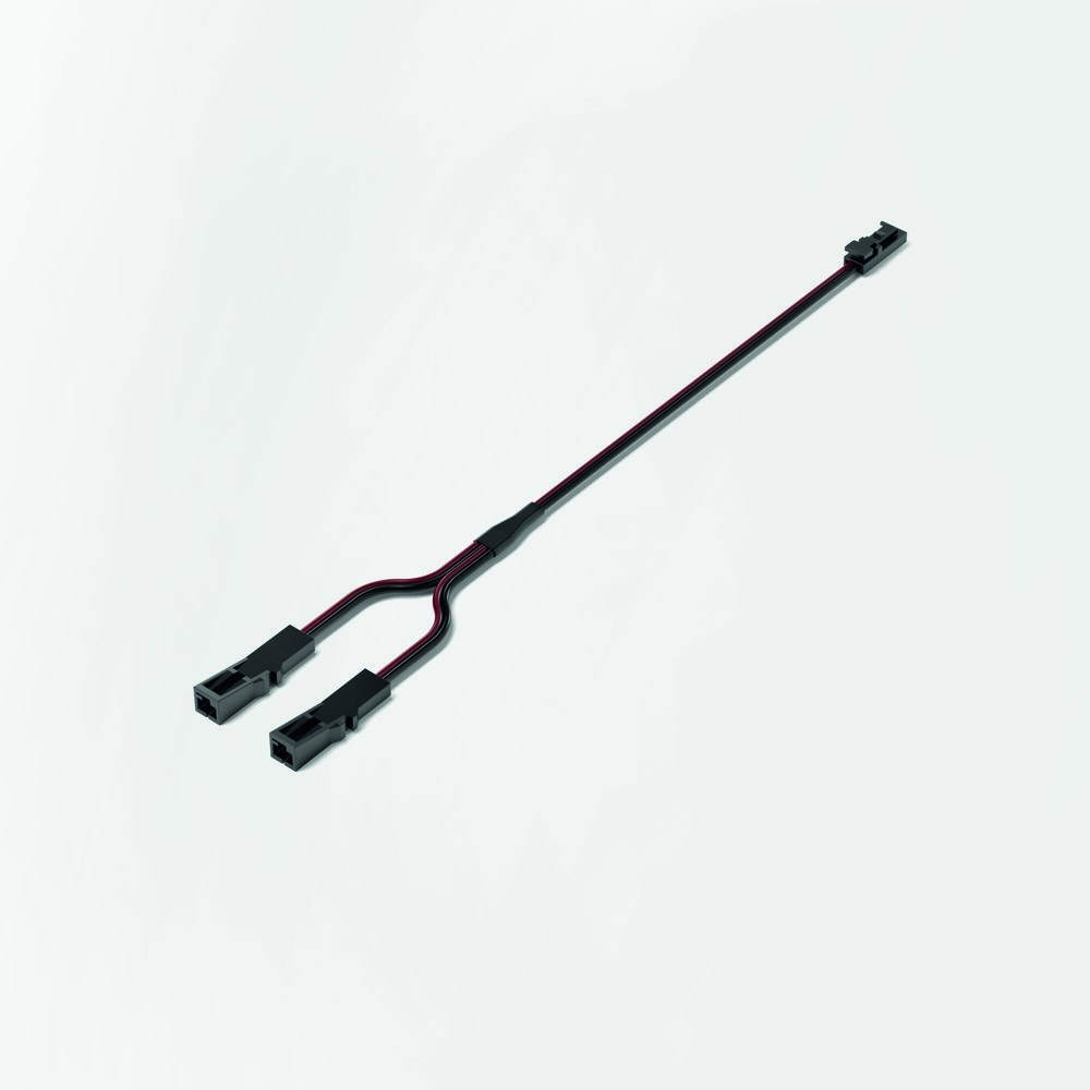 Halemeier LED-Verteiler, 2-fach, schwarz,Länge 450mm, max. 36W, 12 Volt DC Produktbild img3 L