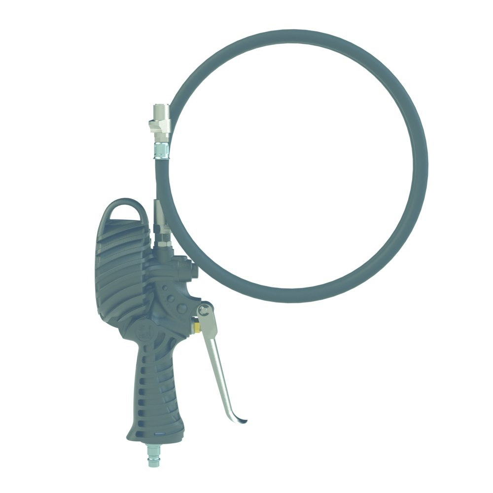 RIEGLER Hand-Reifenfüllmesser mit Quickstecker, drehbar, geeicht, Manom. Ø80mm Produktbild img3 L