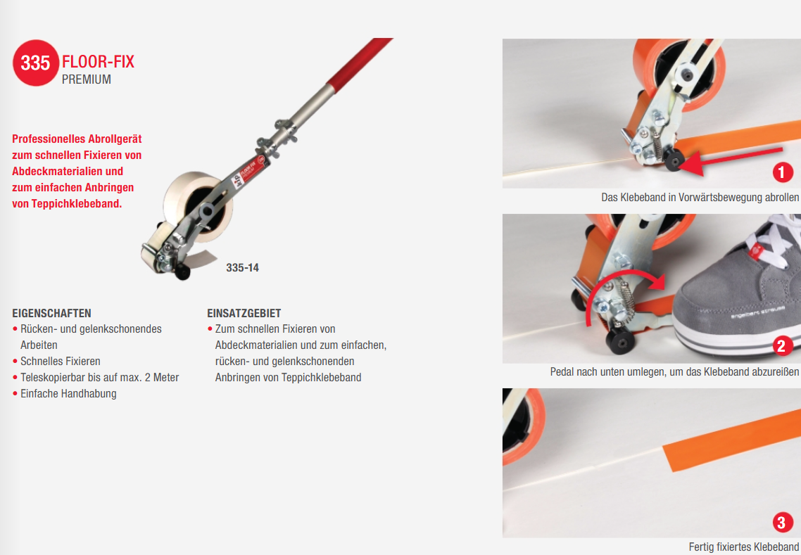 Kip 335 Floor-Fix Premium Abrollgerät Produktbild img2 L