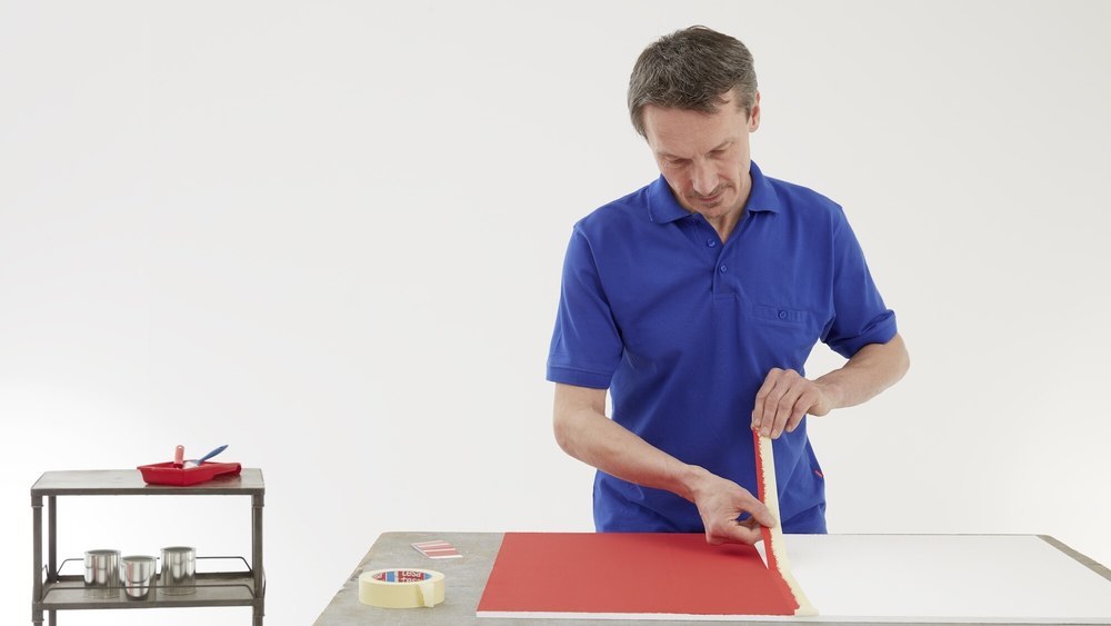 tesakrepp 4323 Basic 50m x 38mm, hellbeige Produktbild img4 L